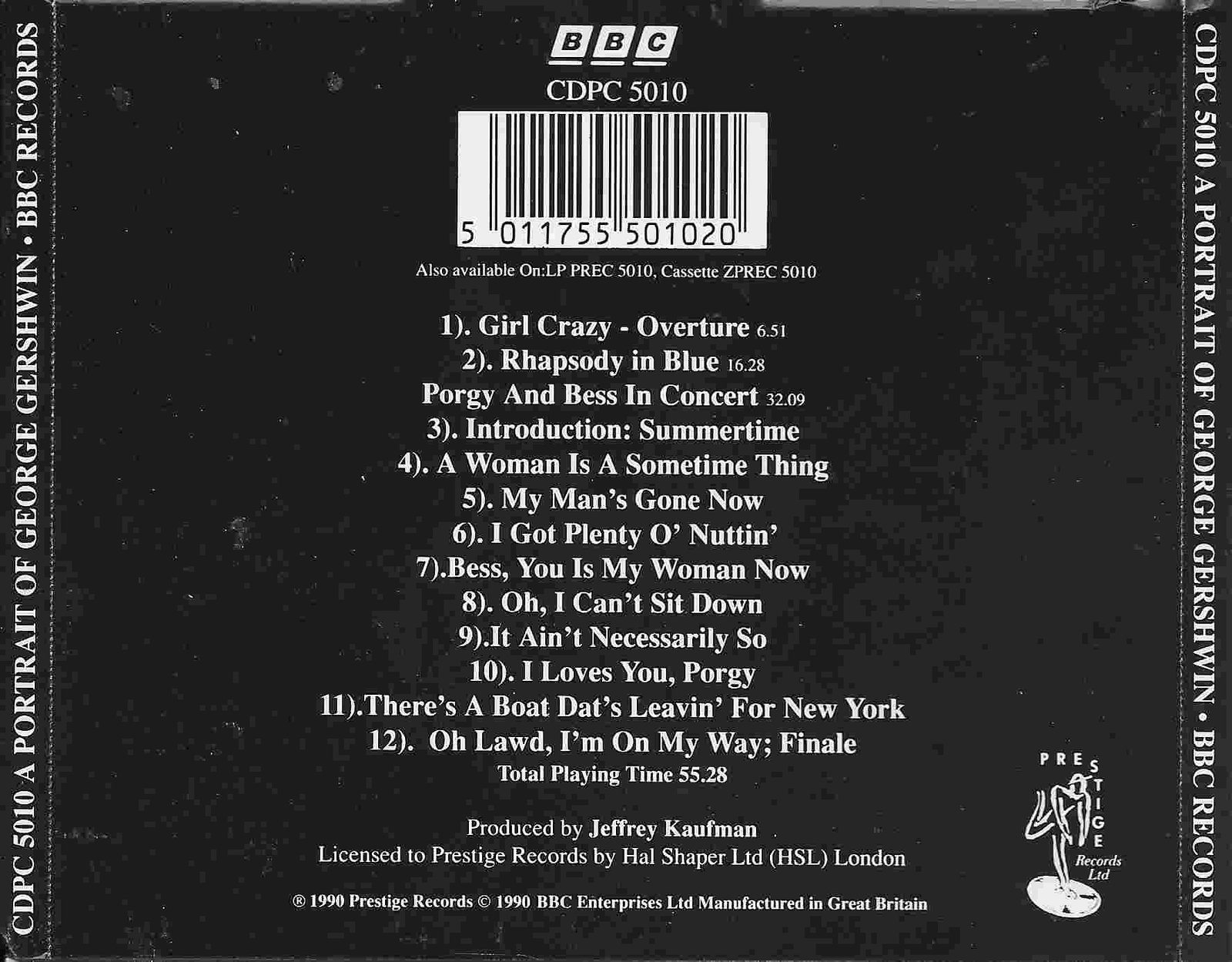 Back cover of CDPC 5010